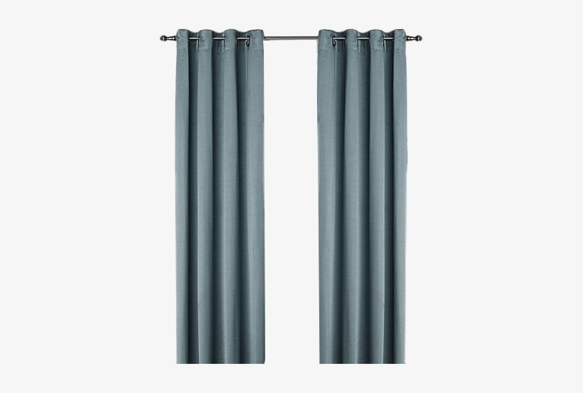 Ashton 95-inch Grommet Top Room Darkening Window Curtain - Blue Velvet Curtains, transparent png #3190699