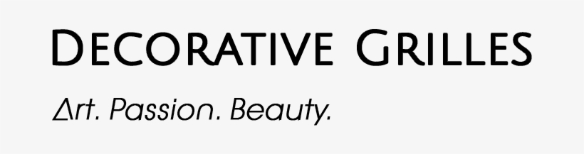 Decorative Grilles Art Passion Beauty - Black-and-white, transparent png #3190701