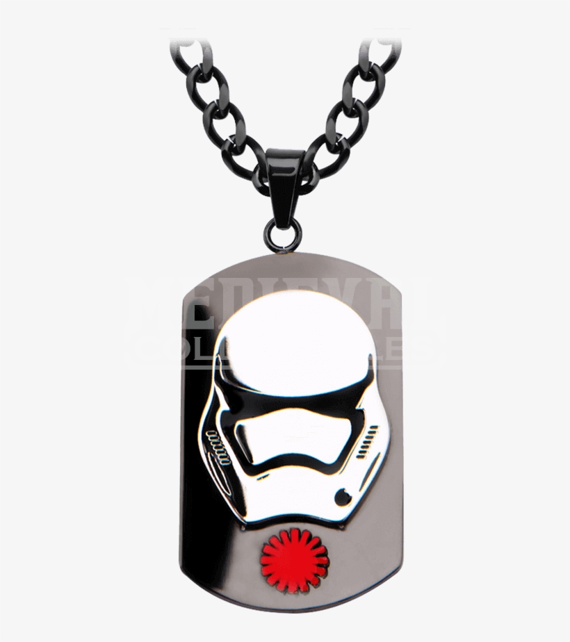 Mens First Order Stormtrooper Dog Tag - Men's Stainless Steel Star Wars Episode 7 Stormtrooper, transparent png #3190962