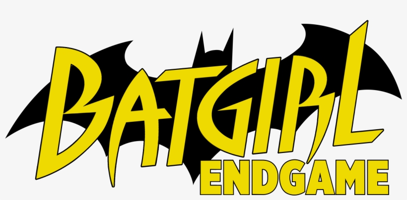 Endgame" Logo Recreated With Photoshop - Batgirl Cover, transparent png #3191035