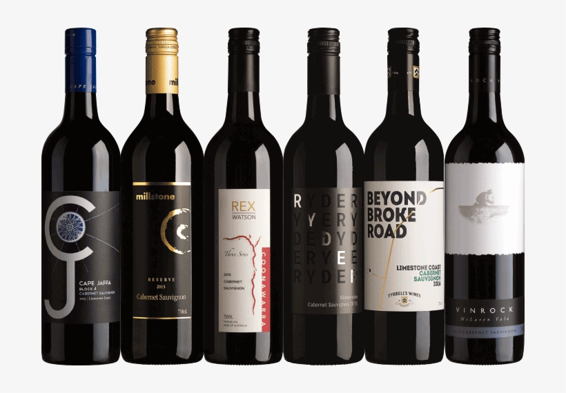 South Australian Cabernet Sauvignon 6-pack - Cape Jaffa Block 4 Cabernet Sauvignon 2014, transparent png #3191080