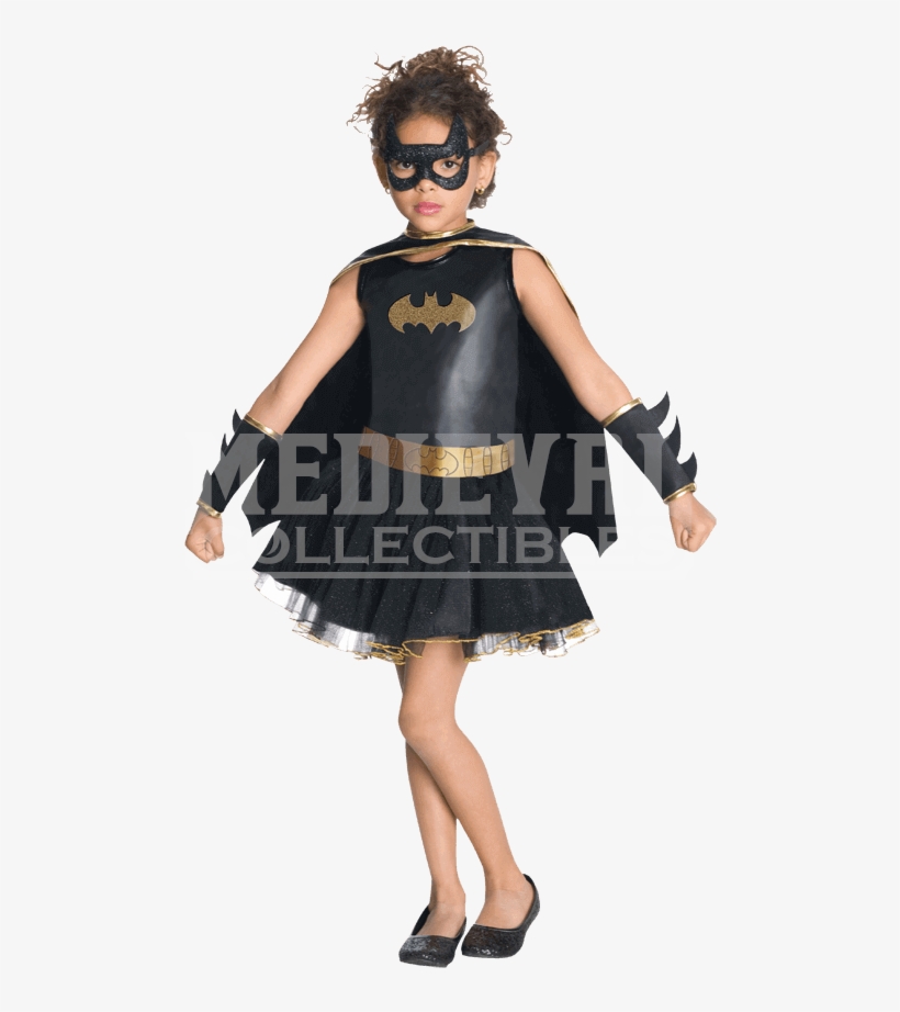 Girls Batgirl Tutu Costume - Disfraces De La Chica Batman, transparent png #3191231