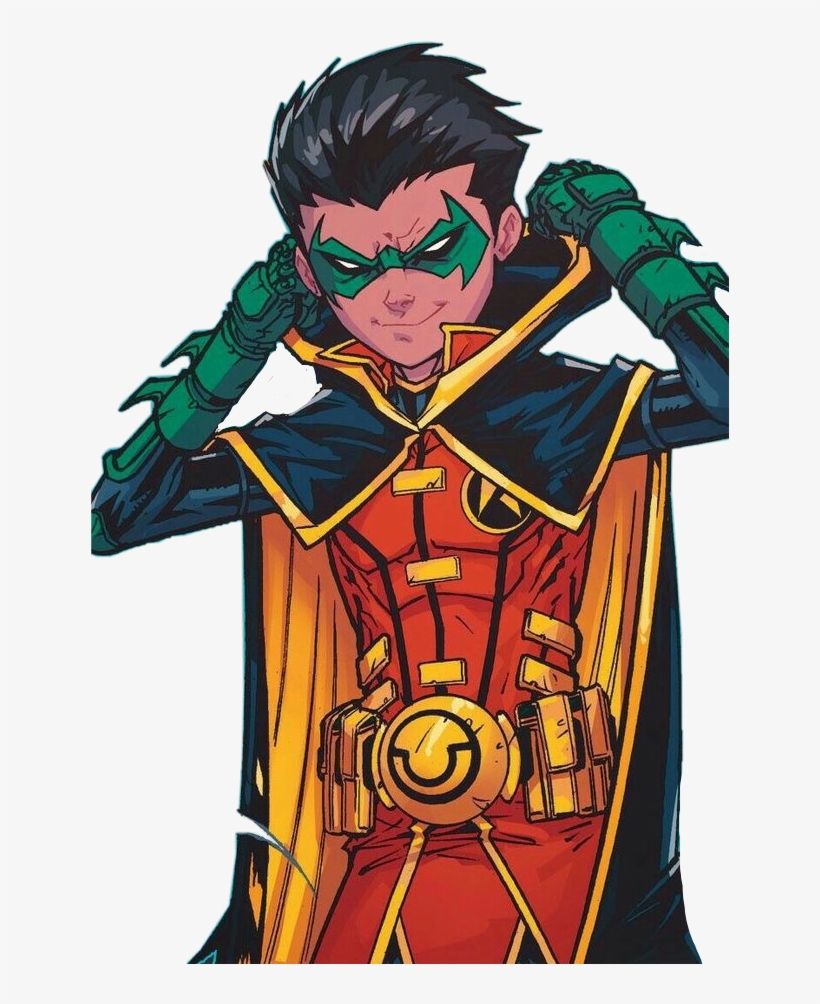 Report Abuse - Damian Wayne Robin Comics, transparent png #3191383