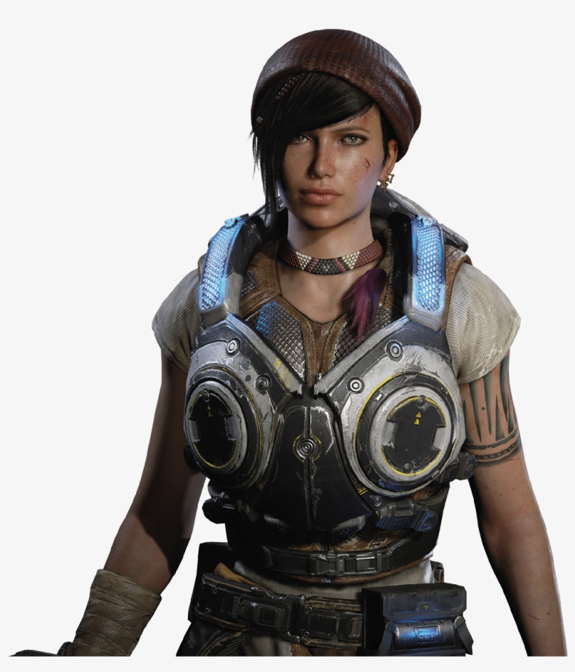 Kait Diaz - Gears Of War 4, transparent png #3191424