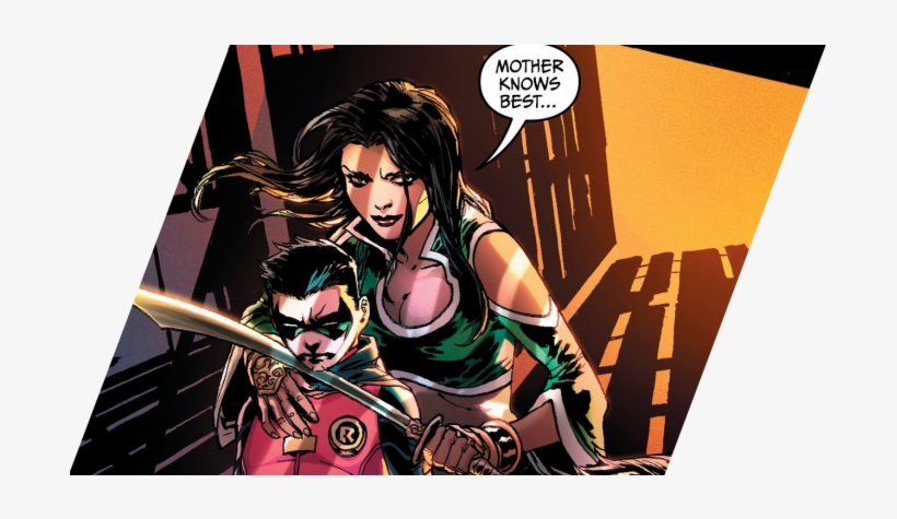 The Parent Trap Focuses On The Return Of Talia Al Ghul, - Rebirth Supersons, transparent png #3191445