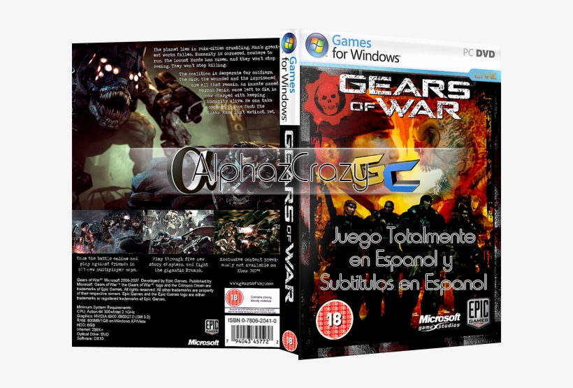 La Trama Comienza 14 Años Después Del Dia E, Después - Gears Of War - Classics (xbox 360), transparent png #3191447