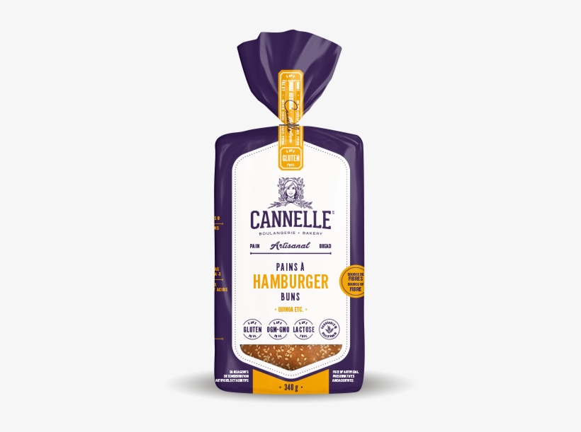 Gluten Free Hamburger Bread - Pain Sans Gluten Cannelle, transparent png #3191467