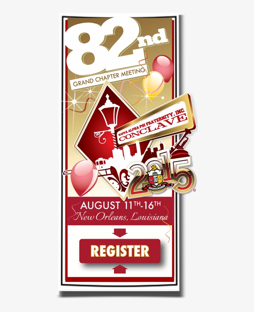 82nd Banner Active - Kappa Alpha Psi Conclave 2015, transparent png #3191701