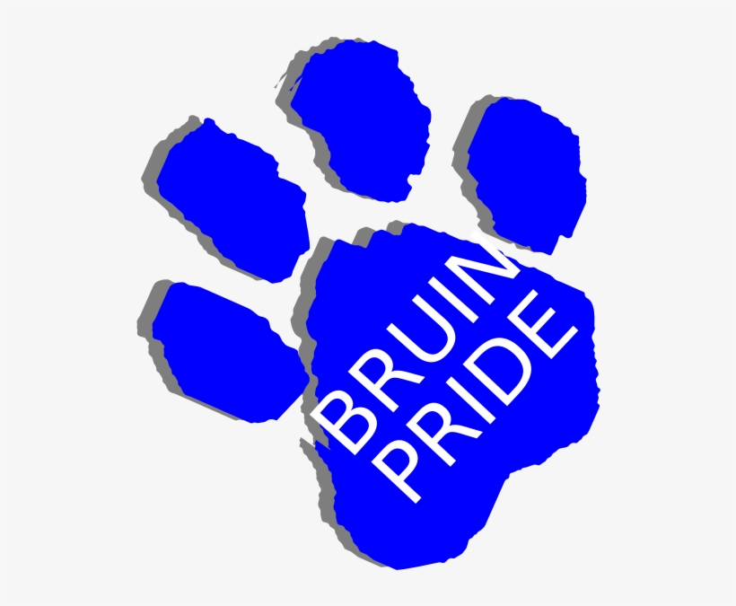 Bobcat Clipart Paw Print Bruin Bear Clip Art Free Transparent