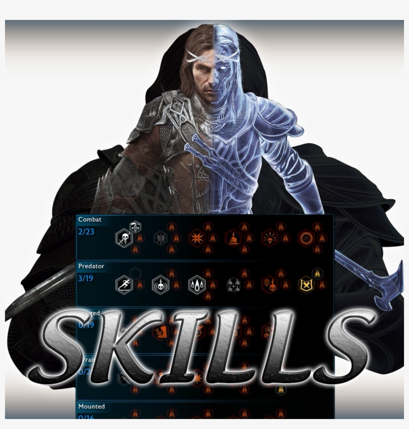 Shadow Of War Skills, transparent png #3192041