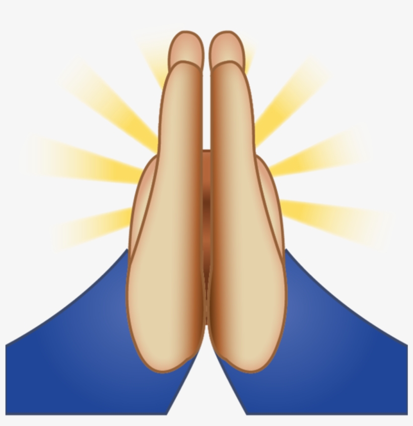 Prayinghands Emoji Pray Ftestickers Freetoedit - Praying Hands Emoji Png, transparent png #3192421