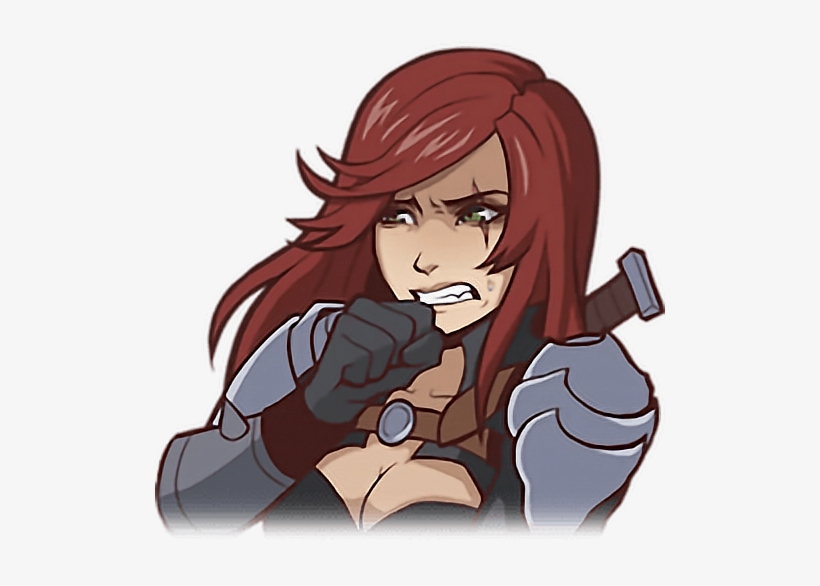 Kurisu Stickers Png Katarina Game Lol - League Of Legends Stickers Png, transparent png #3192475