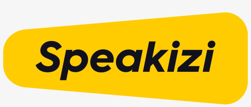 Logo-yellow - Speakizi Logo, transparent png #3192617