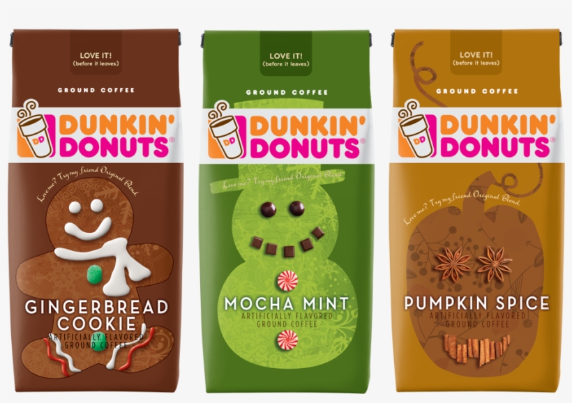 Grab A Free 1 Oz - Dunkin Donuts Coffee Packaging, transparent png #3192747