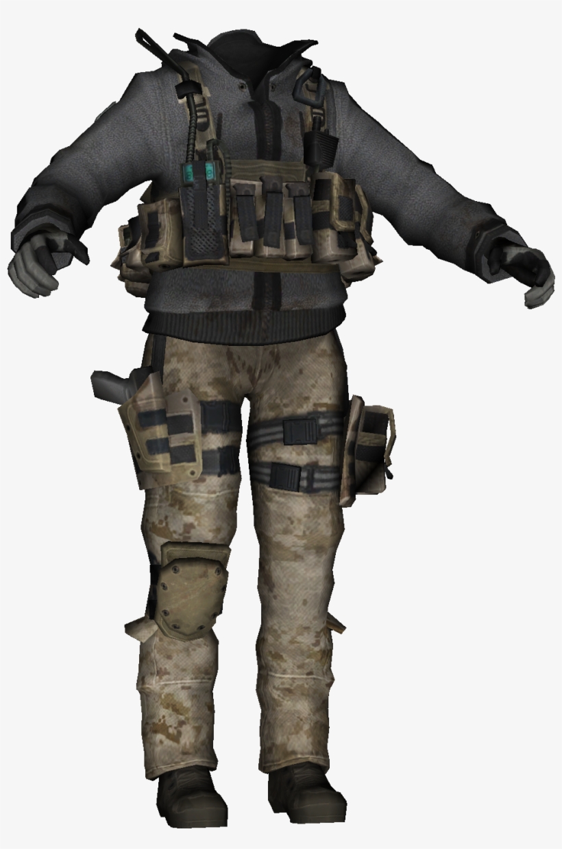 Modern Warfare Remastered Juggernaut - Task Force 141 Soldier, transparent png #3193233