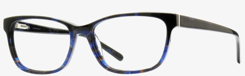 London Fog India Eyeglasses-blue Marble - Glasses, transparent png #3193444