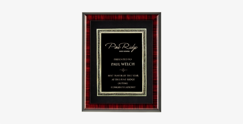 712 Frame Plaque - Picture Frame, transparent png #3193841