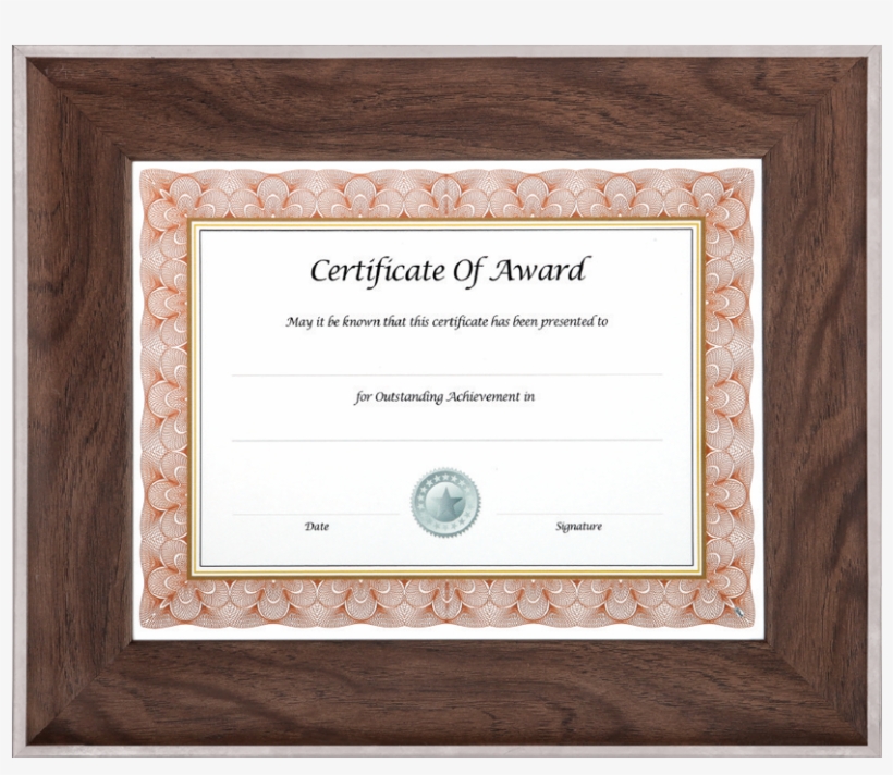 Nudell™ Director Series Document And Photo Frame - Executive Series Document And Photo Frame, 8 1/2 X, transparent png #3194177