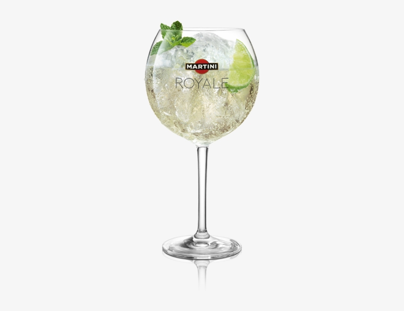 Martini Royale Bianco Is A Blend Of 50% Martini Bianco, - Martini Bianco Royale, transparent png #3194268