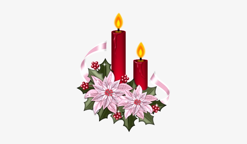 Velas De Natal E Ano Novo Em Imagens Png - Christmas Candles, transparent png #3194301