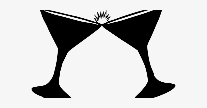 Wine Glasses Silhouette, transparent png #3194780