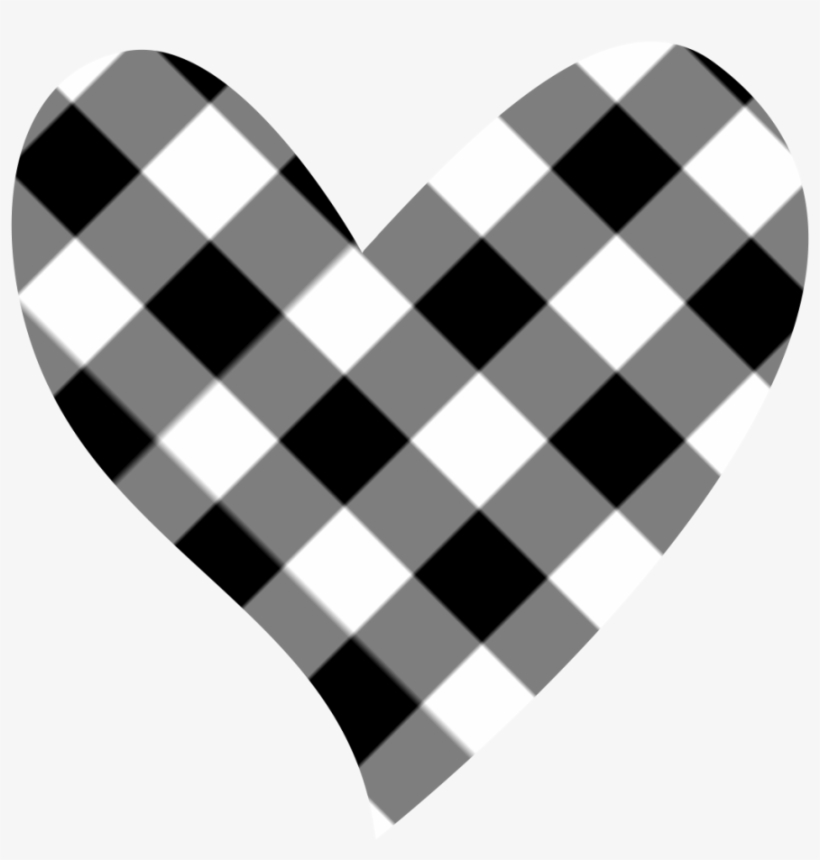 Parent Directory - Black And White Hearts, transparent png #3195723