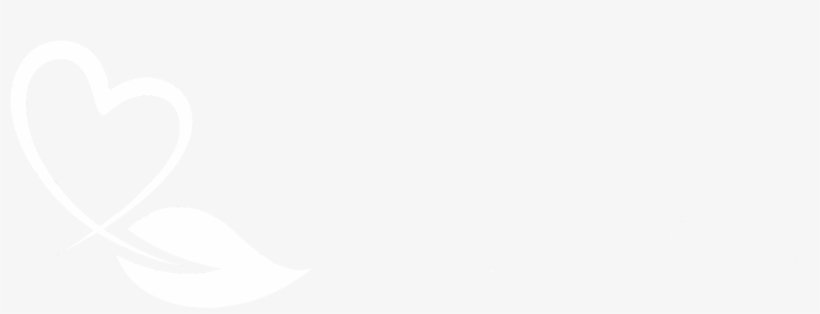 Cropped White Heart With Leaf Long - Ivory, transparent png #3195841