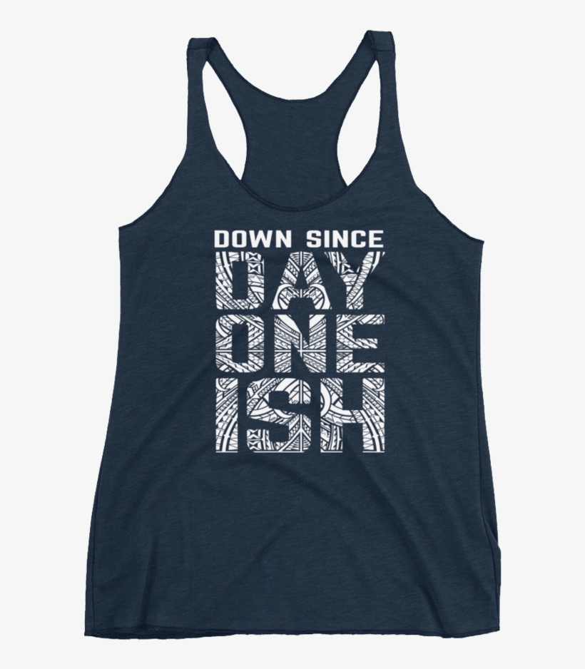 Usos "day One Ish" Women's Racerback Tank - Down Since Day One Ish, transparent png #3196000