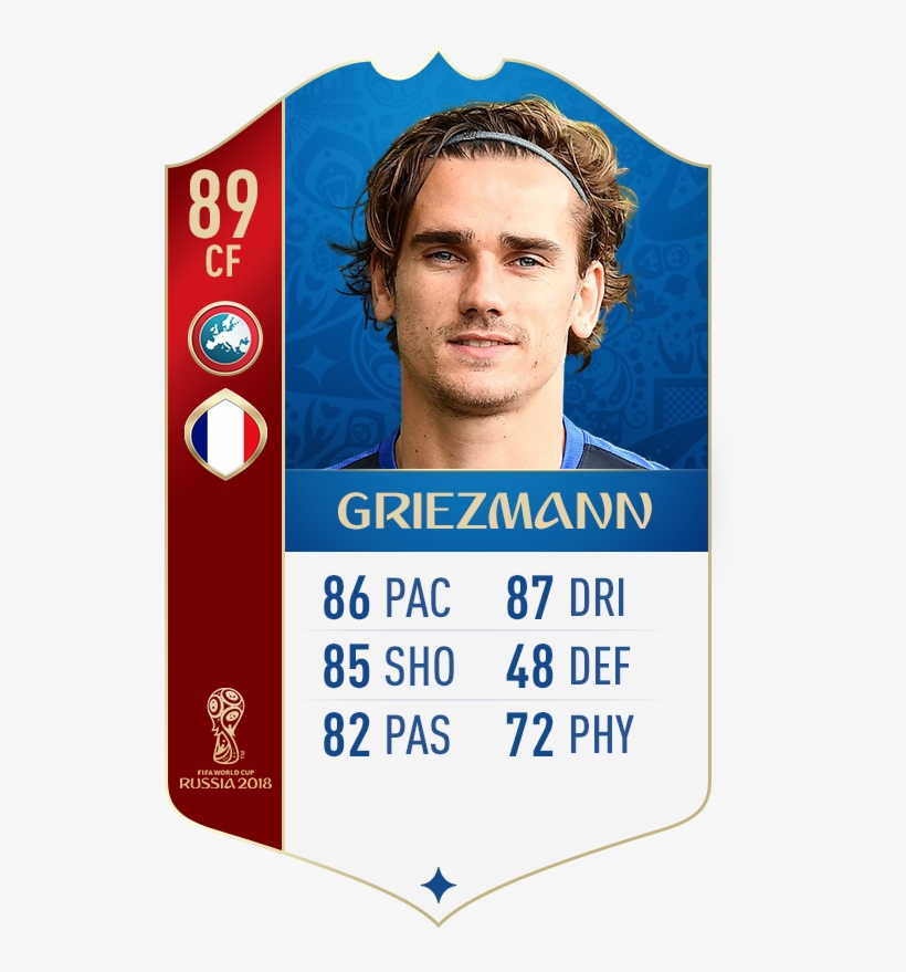 Griezmann - Ronaldo Fifa 18 World Cup, transparent png #3196020