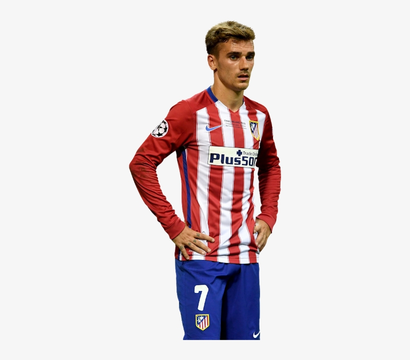 Antoine Griezmann - Antoine Griezmann Atletico Madrid Deportivo, transparent png #3196087