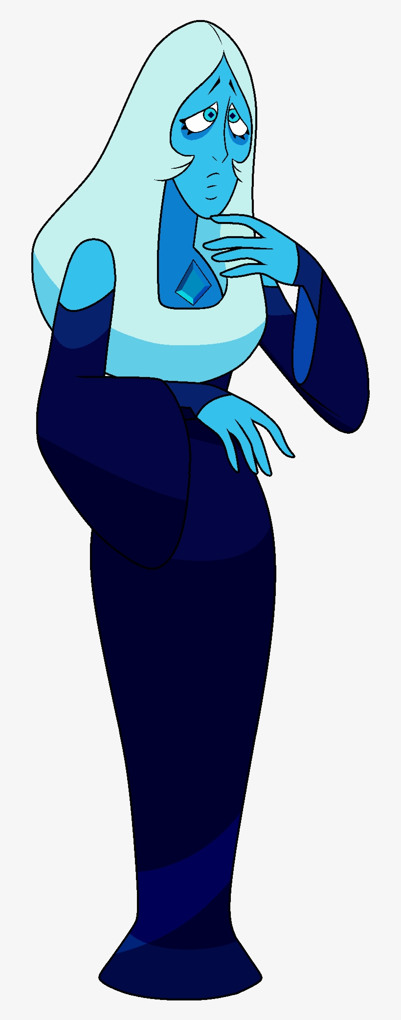 Blue Diamond S4 - Blue Diamond Steven Universe Diamonds, transparent png #3196195