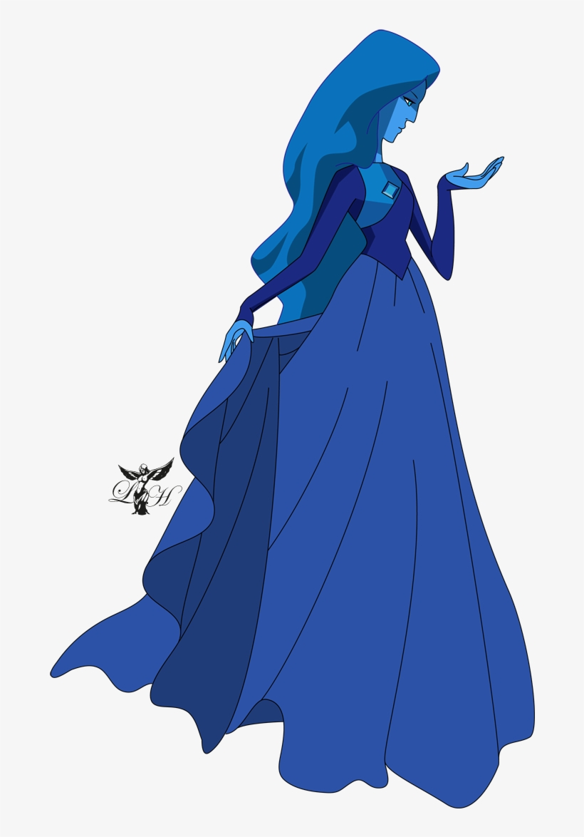 Blue Diamond Steven Universe - Steven Universe Blue Diamond Mural, transparent png #3196275