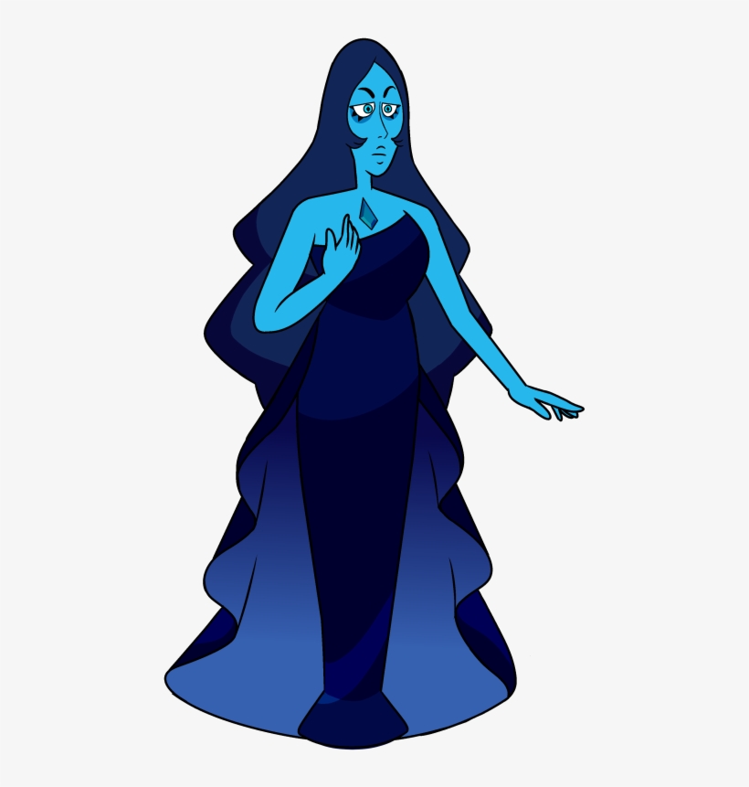 Don't Get Me Wrong, I Absolutely Love Blue's Design - Steven Universe Blue Diamond Mural, transparent png #3196418