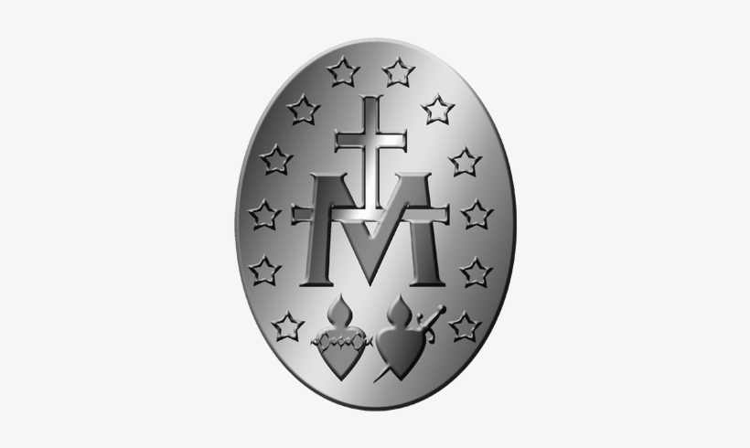 Miraculous Medal Tattoo - Portable Network Graphics, transparent png #3196673