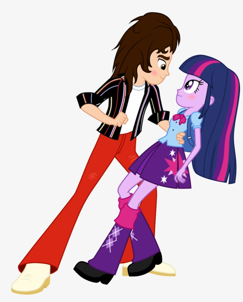 20thx5150, Blushing, Eddie Van Halen, Edit, Equestria - Flash Sentry And Twilight Sparkle Rainbow Rocks, transparent png #3196901