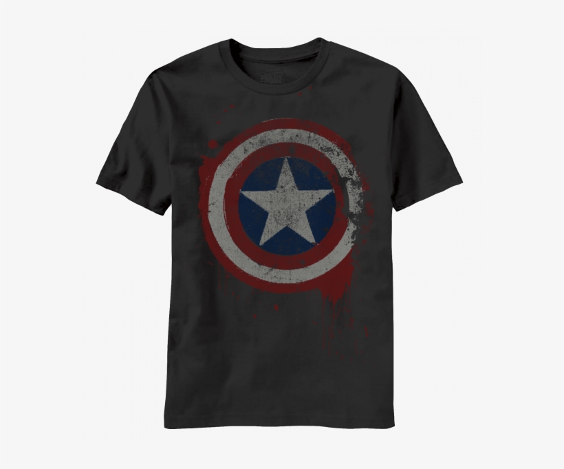 Captain America Freedom From Fear T-shirt - Star Wars - Veste E Boba, transparent png #3197196