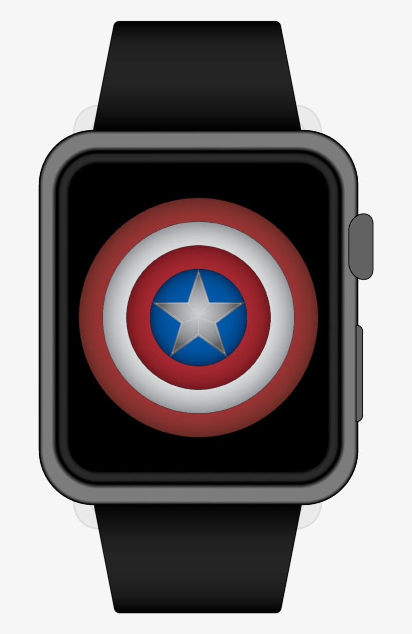 Watch Captain Shield-01 - Analog Watch, transparent png #3197257