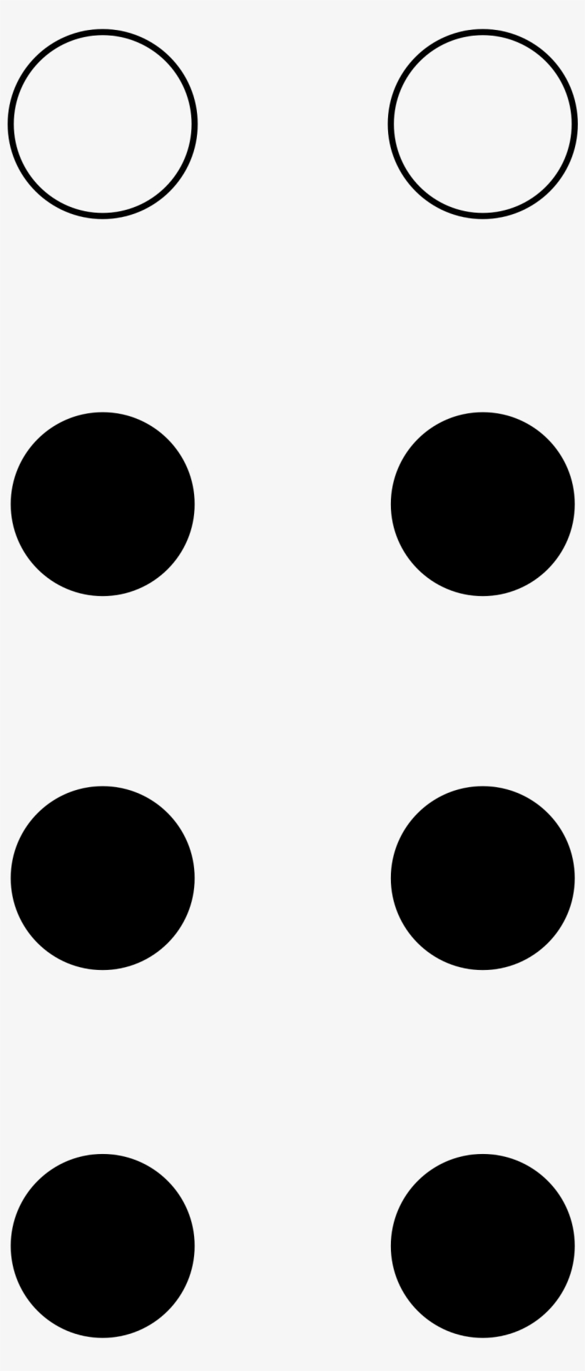 File - Braille8 Dots-253678 - Svg - Halloween Spider Stencils, transparent png #3197306