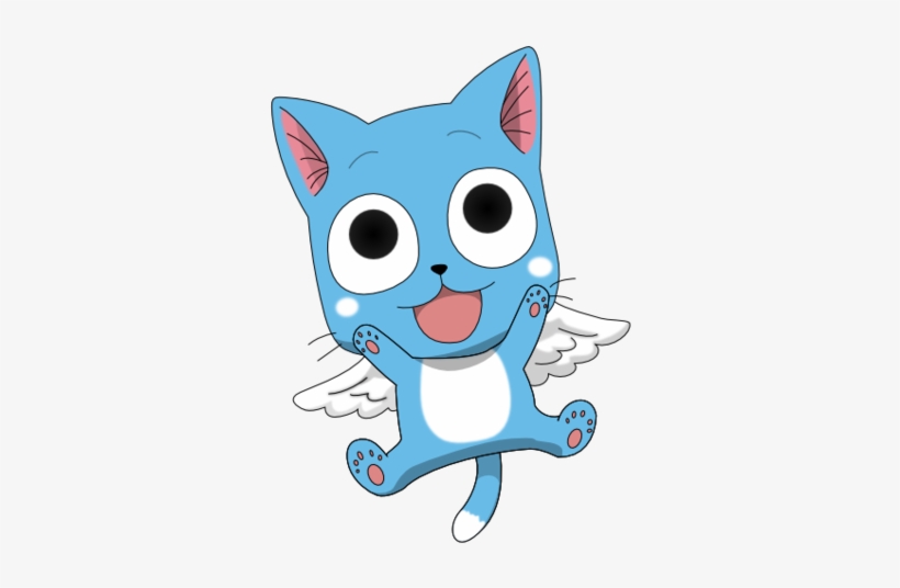 Happy, Anime, And Fairy Tail Image - Fairy Tail Cat Png, transparent png #3197563