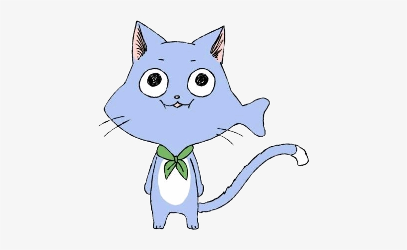 Happy De Fairy Tail Comiendo - Fairy Tail, transparent png #3197683