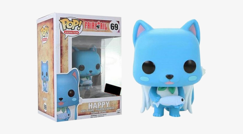 Fairy - Fairy Tail Happy Funko, transparent png #3197773