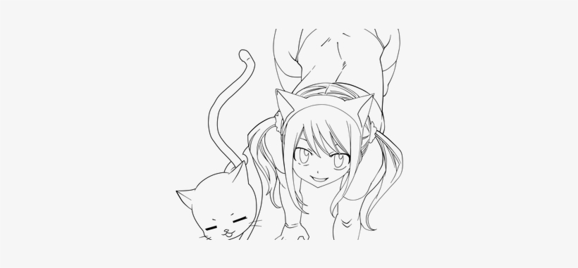 Lineart Fairy - Happy, transparent png #3197899