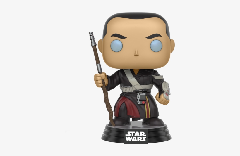 Star Wars Chirrut Imwe Funko, transparent png #3199014