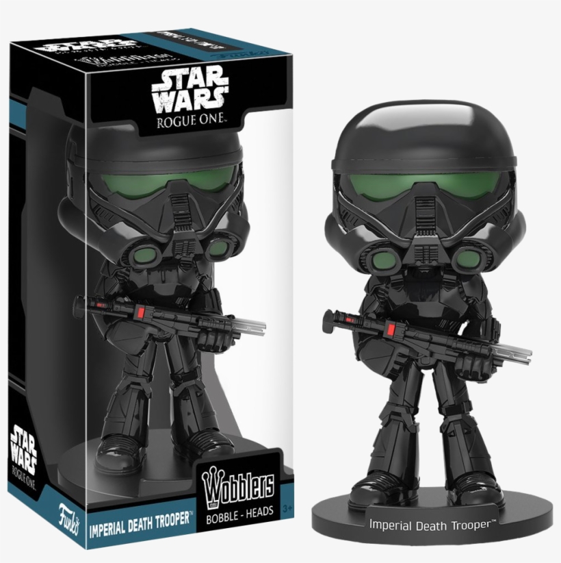 Star Wars Rogue One Imperial Death Trooper Bobble Head - Star Wars Death Trooper Funko, transparent png #3199067