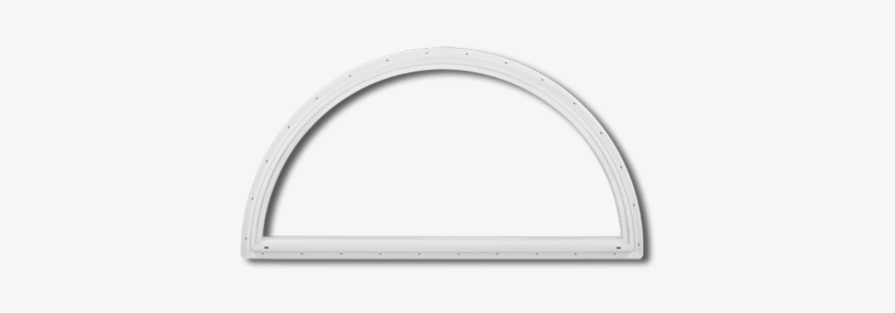 Daylightmax Geometric Replacement Window - Fenetre Demi Lune Fixe Pvc, transparent png #3199350