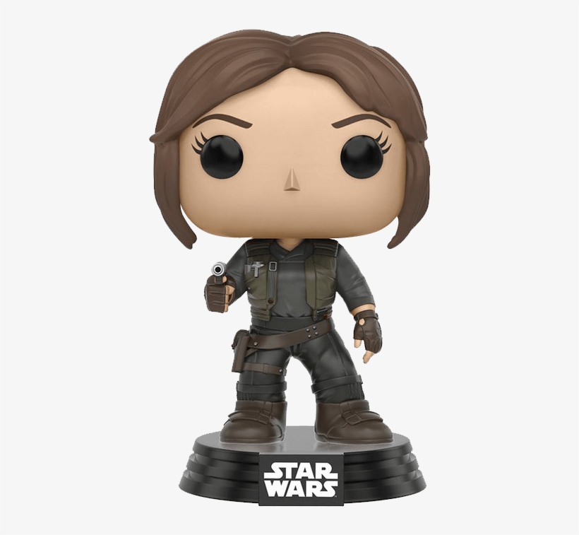 Rogue One Jyn Erso Pop Bobblehead - Jyn Erso Funko Pop, transparent png #3199352