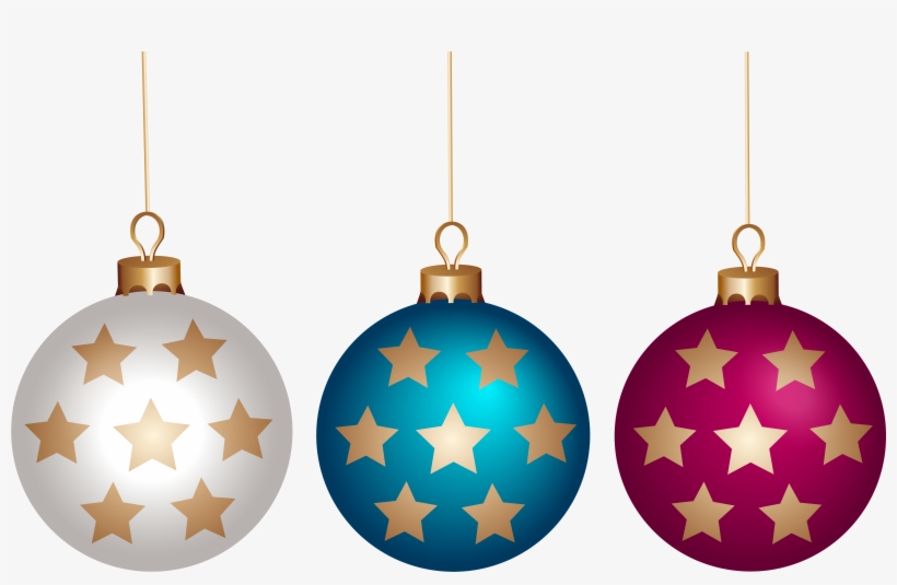 Free Png Christmas Ball Set Png Images Transparent - Christmas Png Accessory, transparent png #3199510