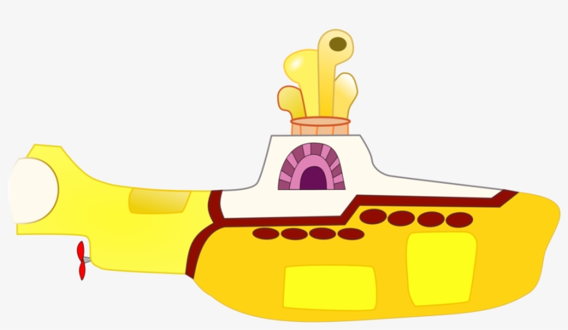 Yellow Submarine Movie Free Download - Yellow Submarine Beatles Cover Art, transparent png #3199580