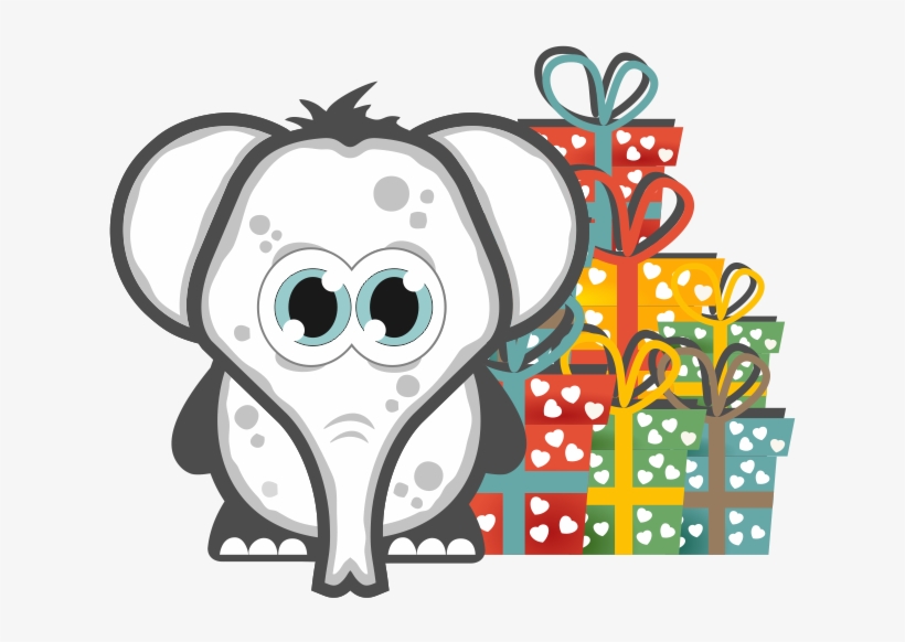 White Elephant Gift Exchange - White Elephant Gift Exchange Png, transparent png #3199619