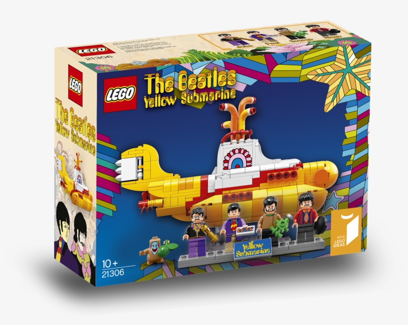 Lego 21306 The Beatles Yellow Submarine, transparent png #3199857